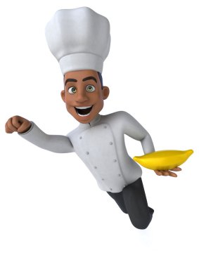 Eğlenceli Şef muz ile