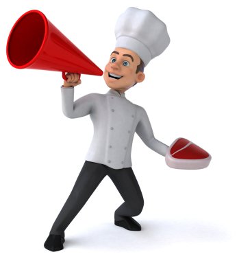 Biftek ile eğlenceli Şef