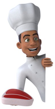 Biftek ile eğlenceli Şef