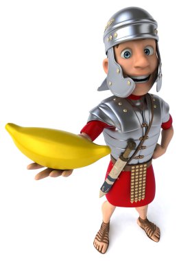 Cartoon roman soldier clipart