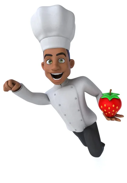 Leuke cartoon chef-kok — Stockfoto