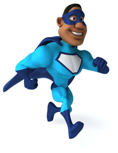 Fun cartoon superhero — Stock Photo, Image