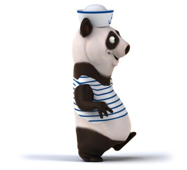 Eğlenceli panda ayısı