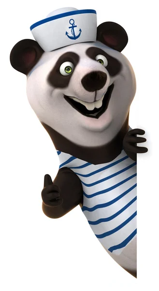 Fun panda bear — Stock Photo, Image