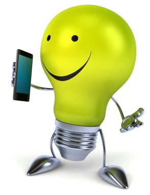 Ampul ile akıllı telefon