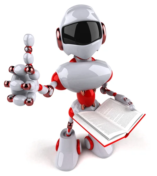 Fun cartoon Robot — Stock Photo, Image