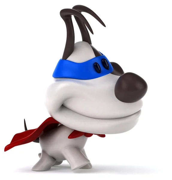 Divertido perro de dibujos animados —  Fotos de Stock