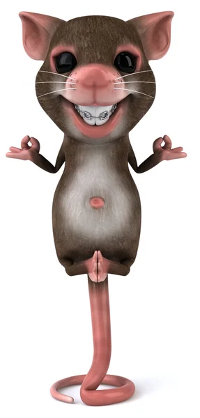 Fun cartoon mouse — Stock Photo, Image