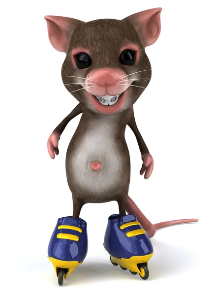 Divertente cartone animato mouse — Foto Stock