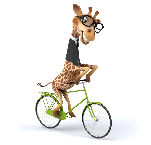 Spaß Cartoon-Giraffe — Stockfoto