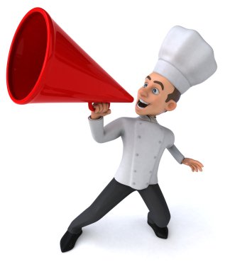 Eğlenceli çizgi film Şef