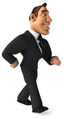 Takım eğlenceli iş adamı