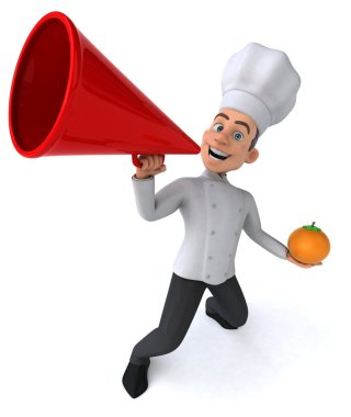 Eğlenceli çizgi film Şef