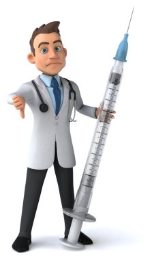 Eğlenceli çizgi film doktor