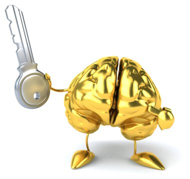 Eğlenceli çizgi film beyin