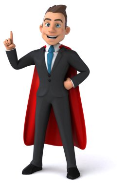 çizgi film süper iş adamı