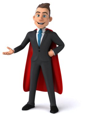 çizgi film süper iş adamı