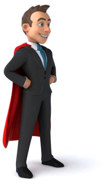 çizgi film süper iş adamı