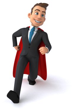 çizgi film süper iş adamı