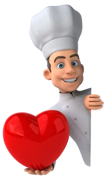 Fun cartoon chef — Stock Photo, Image