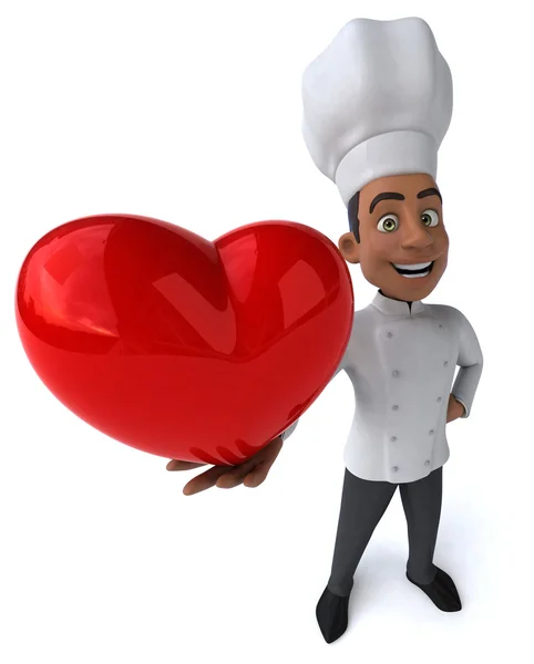 Fun cartoon chef — Stock Photo, Image