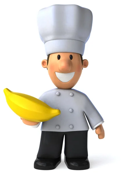 Fun cartoon chef — Stock Photo, Image