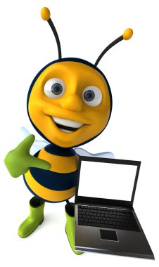 Eğlenceli çizgi film arı