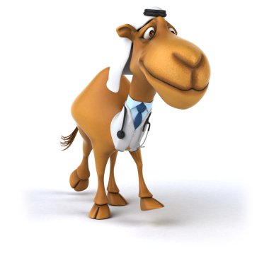 Eğlenceli deve doktor