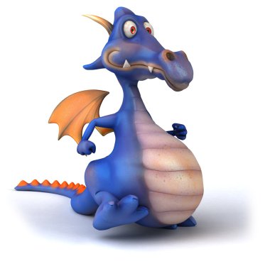 Eğlenceli çizgi film dragon