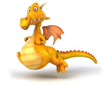 Eğlenceli çizgi film dragon