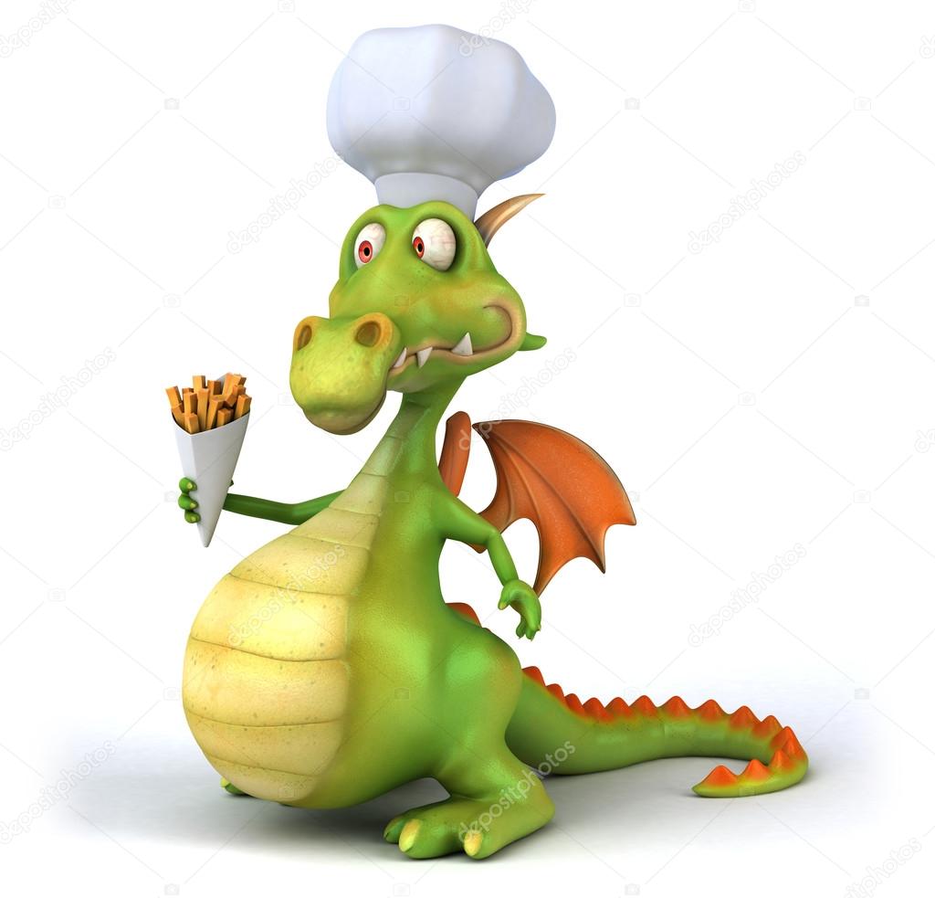 Dragons de dessin animé amusant image libre de droit par ... Dragons de dessin animé amusant image libre de droit par ...