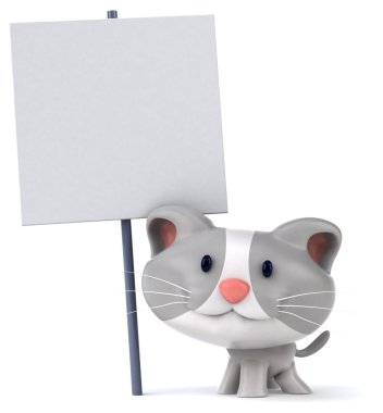 Komik Çizgi Roman Kedisi