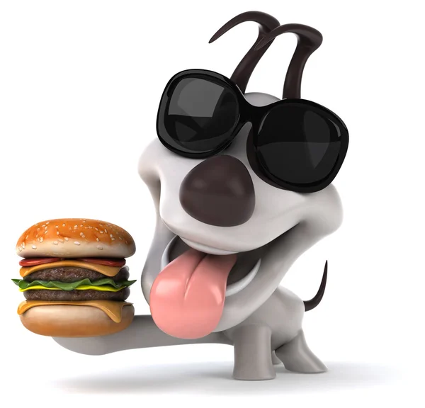 Lustiger Cartoon-Hund — Stockfoto