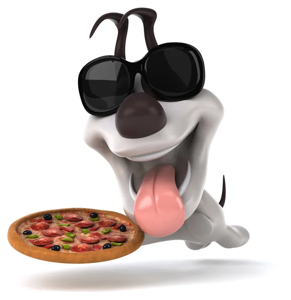 Funny cartoon dog — Stock Photo, Image