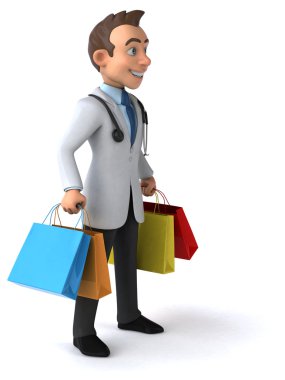 Eğlenceli çizgi film doktor