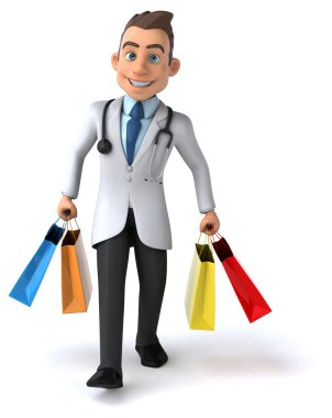 Eğlenceli çizgi film doktor