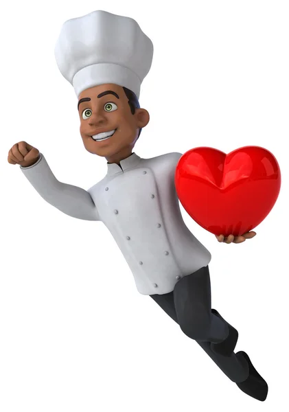 Fun cartoon chef — Stock Photo, Image