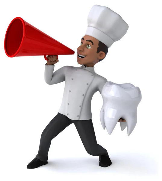 Fun cartoon chef — Stock Photo, Image