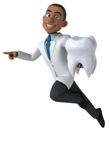 Fun cartoon doctor — Stock Photo, Image