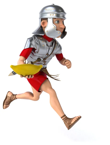 Cartoon Roman soldier — Stock Photo, Image