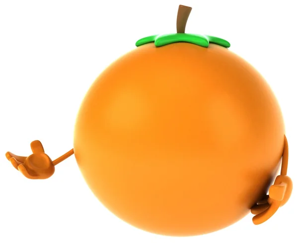 Spaß Cartoon orange — Stockfoto