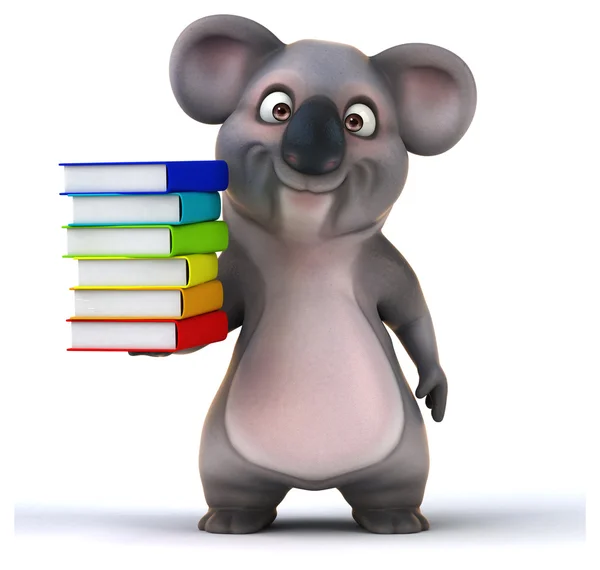 Divertido koala de dibujos animados — Foto de Stock