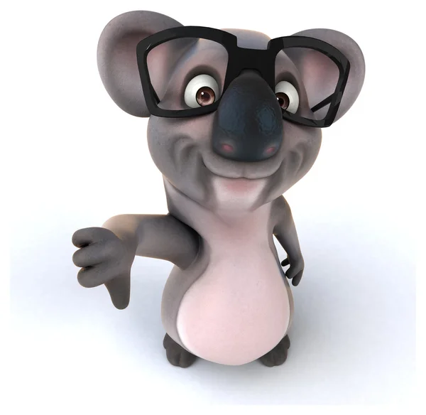 Lustiger Cartoon-Koala — Stockfoto