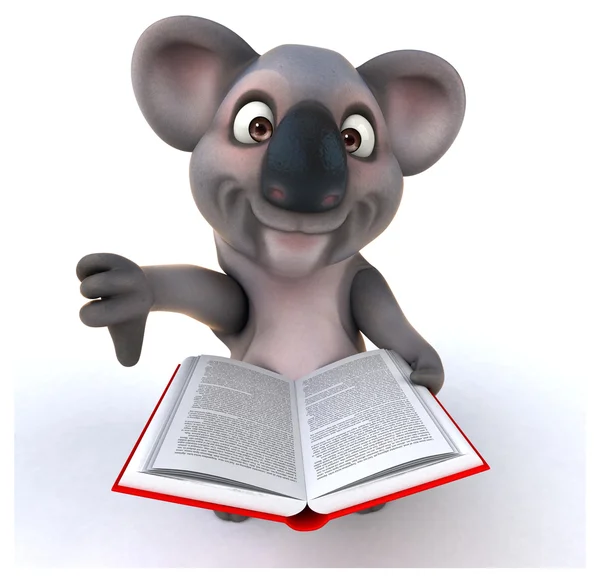 Lustiger Cartoon-Koala — Stockfoto