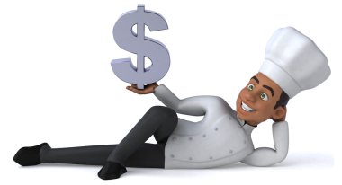 Eğlenceli çizgi film Şef