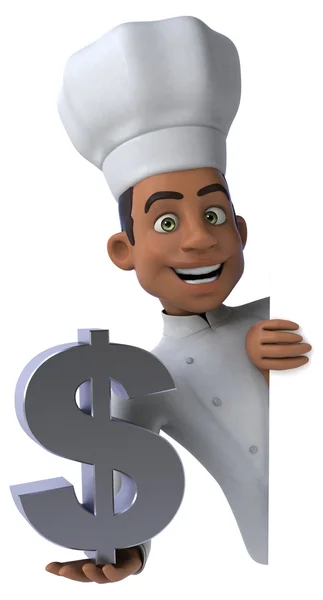 Fun cartoon chef — Stock Photo, Image