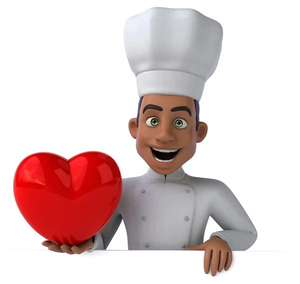 Fun cartoon chef — Stock Photo, Image