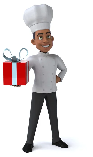 Fun cartoon chef — Stock Photo, Image