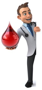 Eğlenceli çizgi film doktor