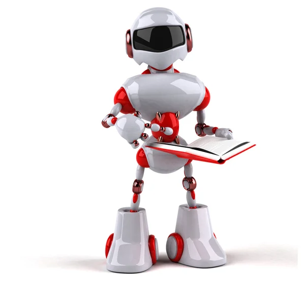 Fun cartoon Robot — Stock Photo, Image